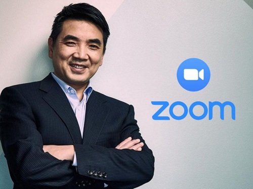 Image du PDG de Zoom video communications 