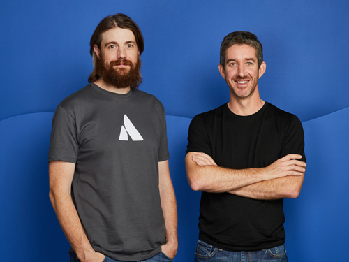 Mike Cannon-Brookes et Scott Farquhar fondateur de Atlassian 