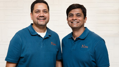Cofondateurs de Niro, Aditya Kumar à gauche et Sankalp Mathur à droite