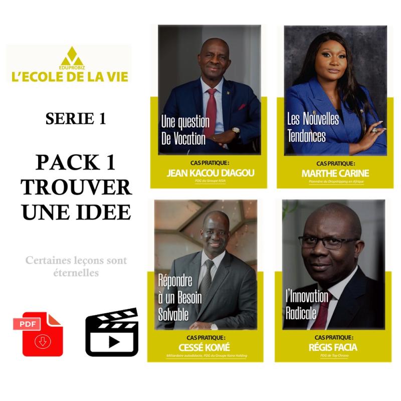 ECOLE DE LA VIE - Pack 1 - Trouver une idée