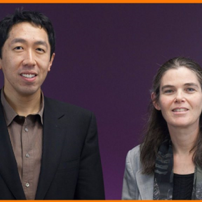 Andrew et Daphne, cofondateur de Coursera