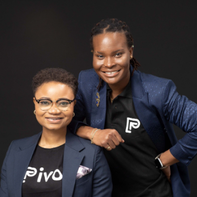 Nkiru Amadi Emina, CEO, (à gauche) et Ijeoma Akwiwu, COO, cofondatrices de Pivo