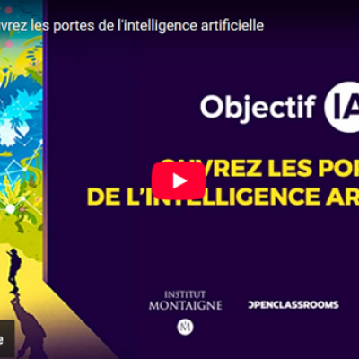 Formation Objectif IA : initiez-vous à l'intelligence artificielle