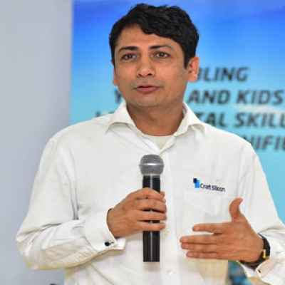 Kamal Budhabatti fondateur de Craft Silicon 