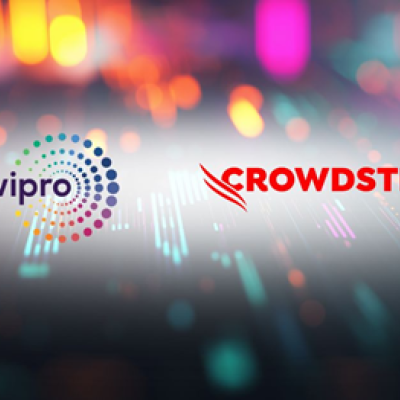  Wipro et CrowdStrike Logo