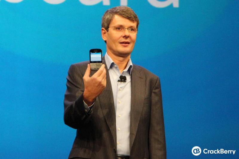 Thorsten Heins, CEO de BlackBerry